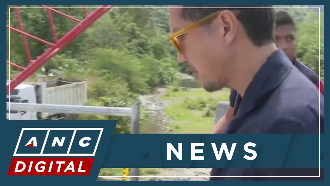 DPWH Chief Dizon vows to finish long delayed Abra de ilog - Puerto Galera road project | ANC
