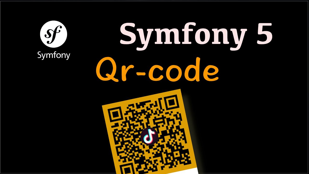 Symfony 5  - Faire un QrCode