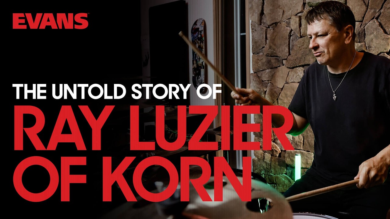 The Untold Story of how Ray Luzier Joined Korn | EVANS Drumheads