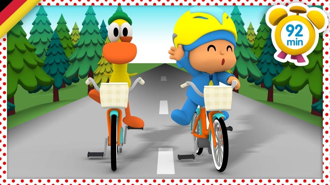 🚴‍♀️ POCOYO DEUTSCH - Mein neues Fahrrad [ 92 minuten ] | CARTOONS und SERIEN für KINDER
