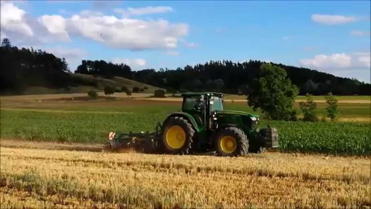 John Deere 6170R & Grubber | AgrarTube
