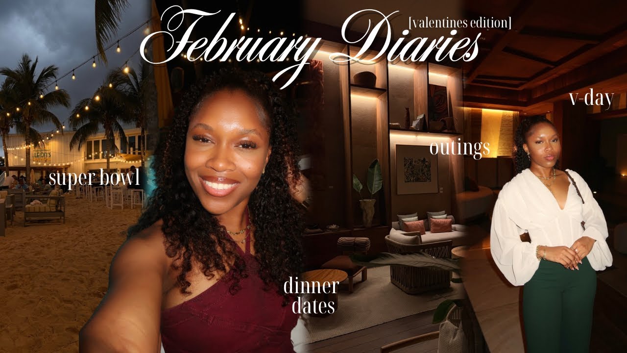 February Diaries: Valentines Week Vlog | grwm, dates, chit-chats, etc... || Carjèneé's World