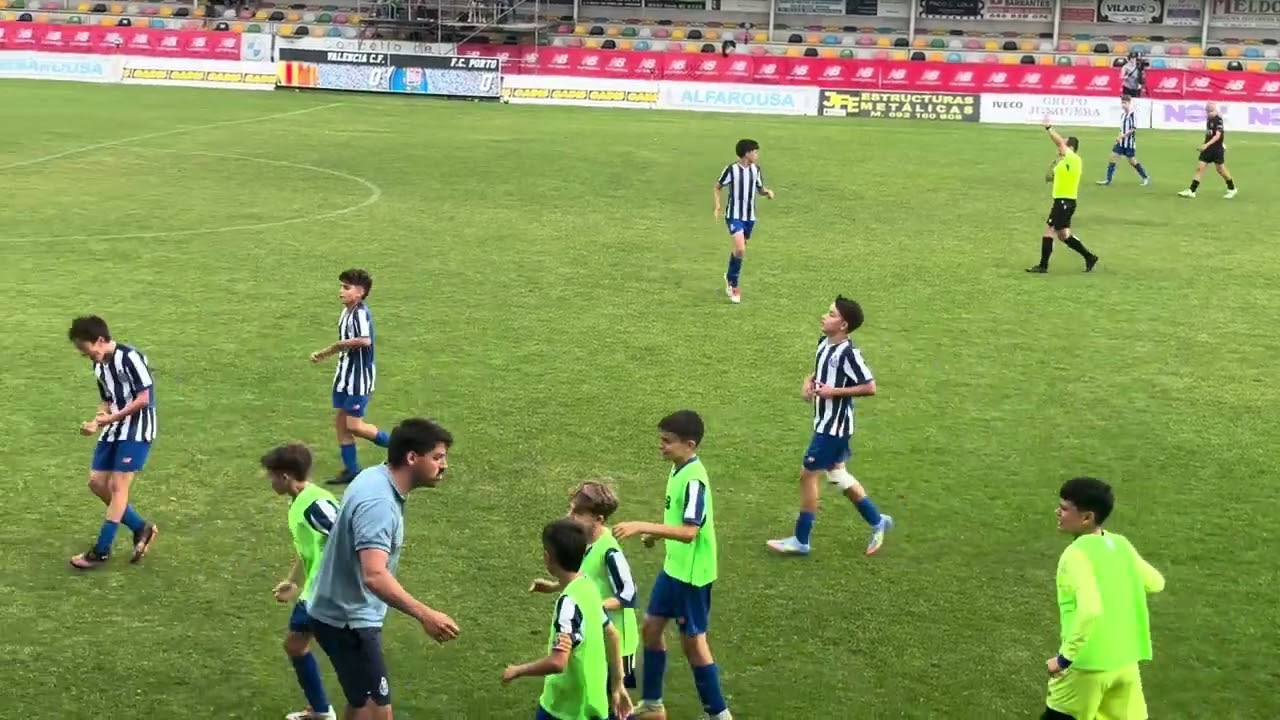 Valencia C.F. U12 VS F.C. Porto U12 1 Arousa Fútbol 7 CUP 2025