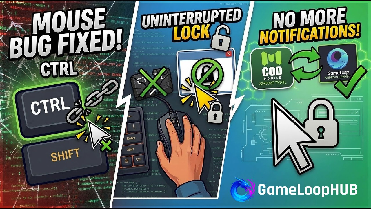 How to Fix Mouse Cursor Bug in Tenstore Android Connect | CoD Mobile Smart Tool