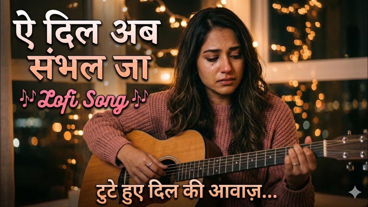 Ae Dil Ab Sambhal Ja 💔 | Sad LoFi  Song | Hindi lyrics | Akhilesh Pandey 