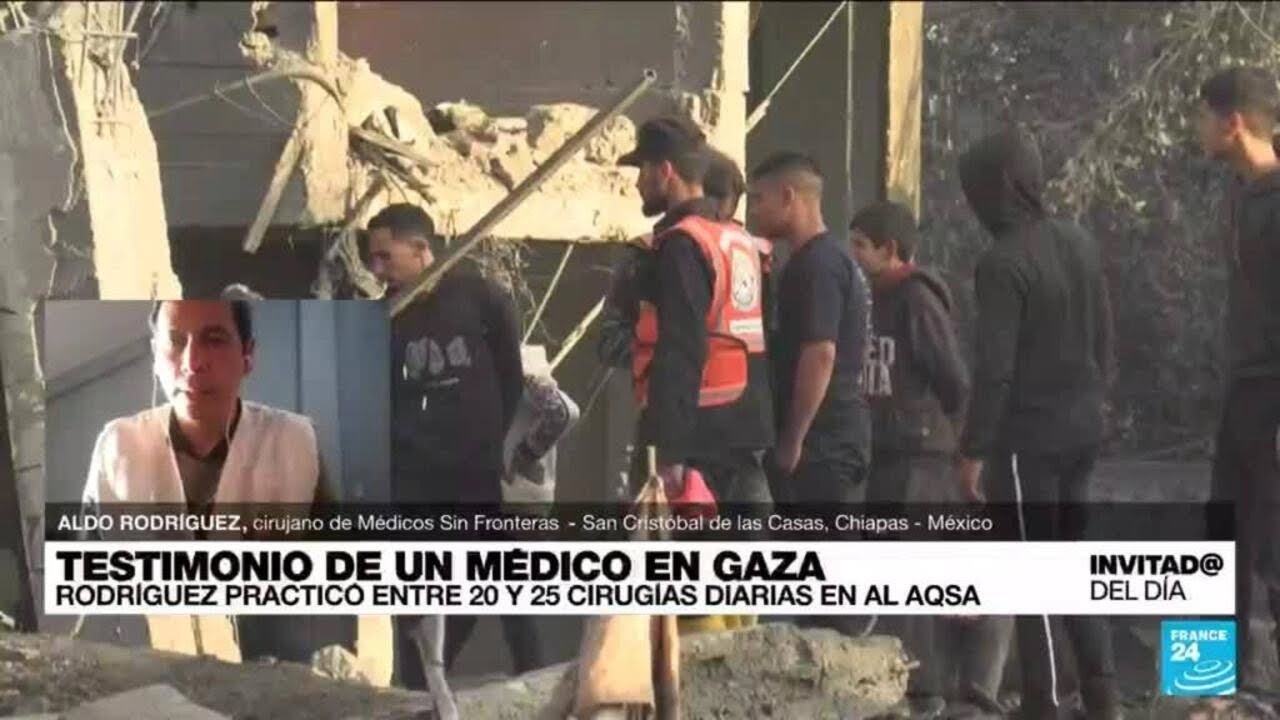 ¿Cómo es trabajar como médico voluntario en los hospitales de la Franja de Gaza?