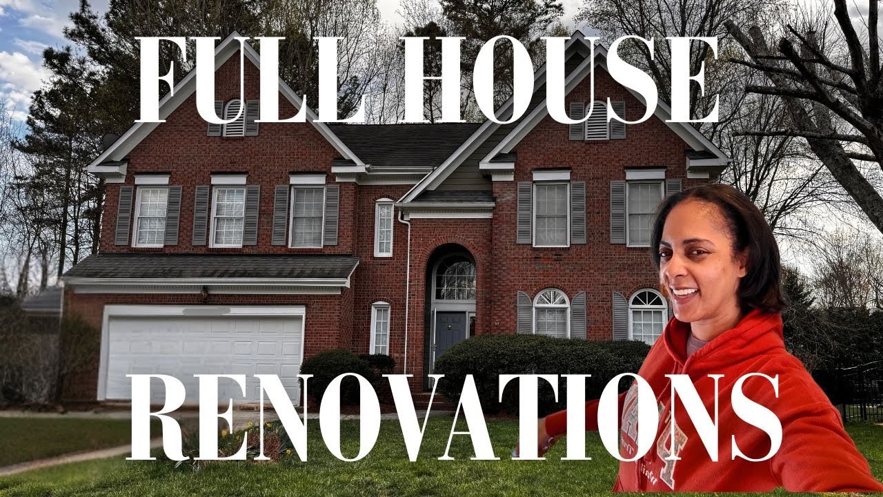 Single Mom New House Renovations Continues  Full Kitchen & Bathroom Gut in Charlotte, NC Part 6!