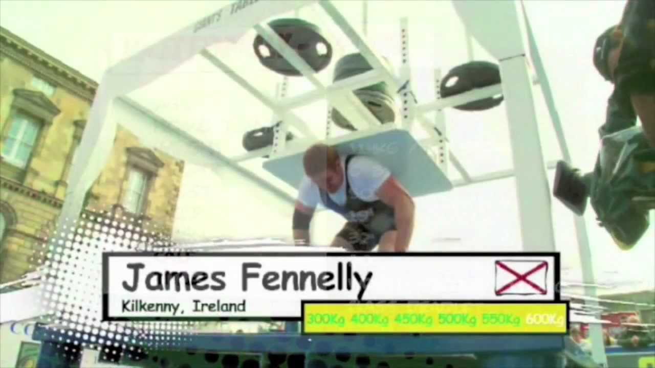 James Fennelly Ireland's Strongest Man