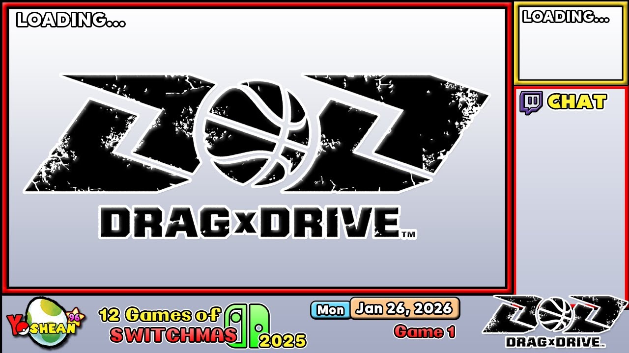 [#1] Basketball With A Twist | #12GamesofSwitchmas2025 | Game 1: Drag x Drive (01/26/26)