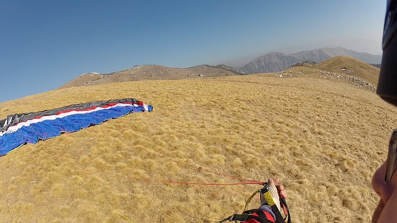 Gleitschirmflug vom Monte Grappa/Italien (16.03.12)