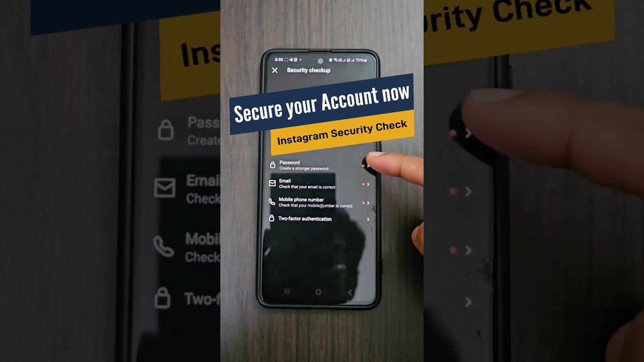 Instagram Security Checkup 🔒 | Protect your account now | Prevent Hacking