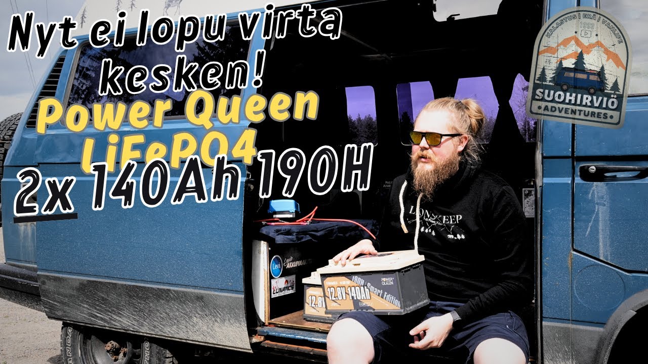 SUOHIRVIÖ | Hupiakkujen päivitys LiFePO4 by PowerQueen