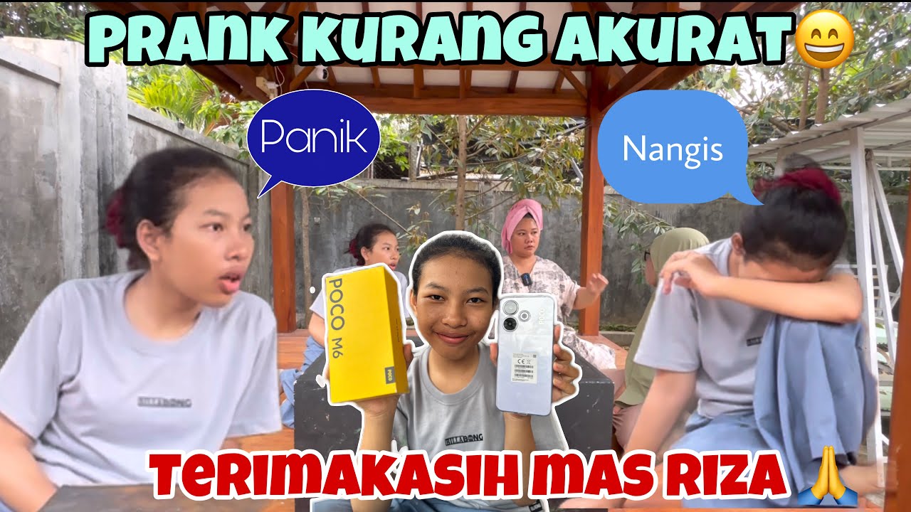 PRANK HP BARU BUAT LIDIPRET DARI SUAMI⁉️Prank gagal😀 | Maulidia Lidipret salembrot