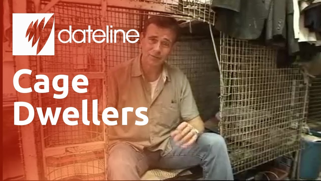 Hong Kong's poor and elderly living in caged housing