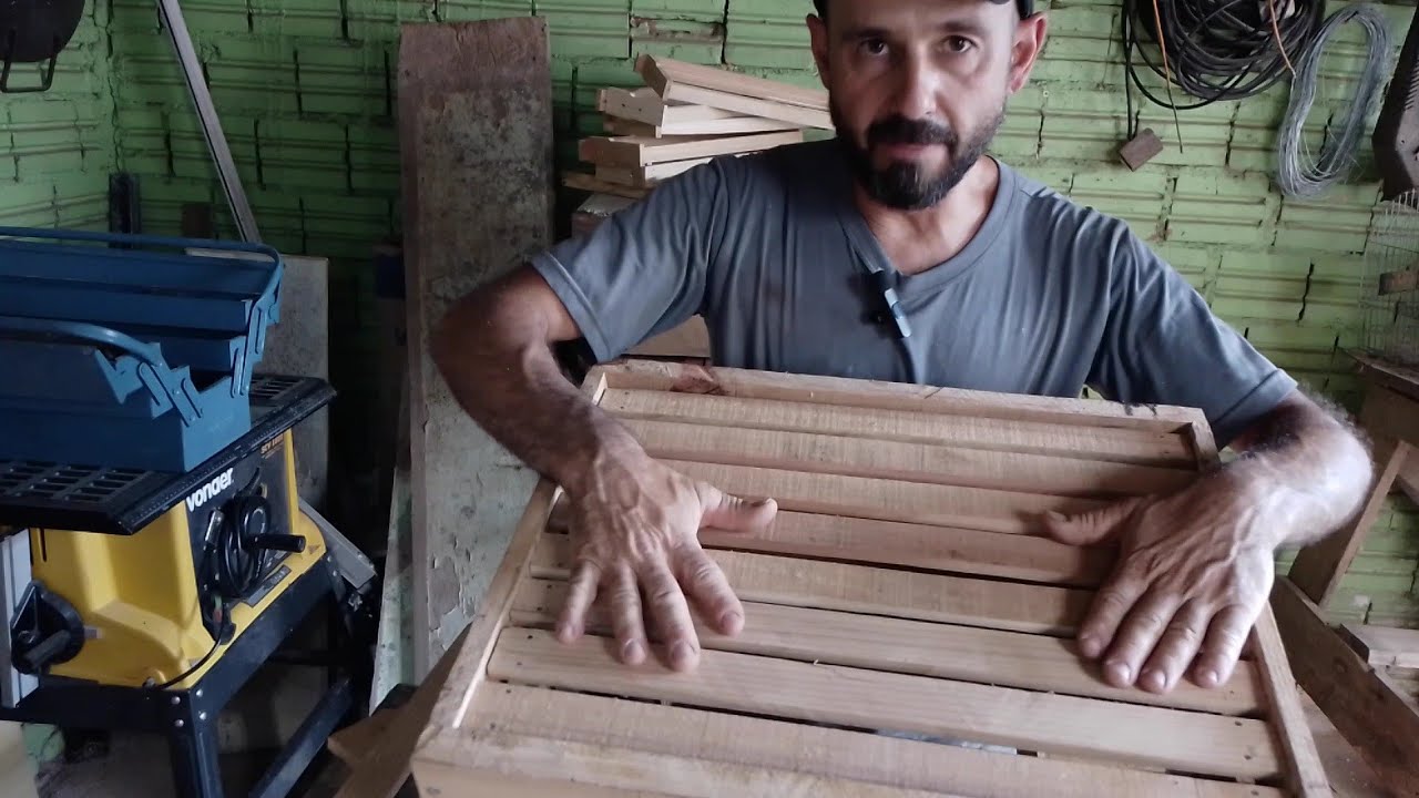 Como fazer melgueira de 8 quadros? (rende mais mel)