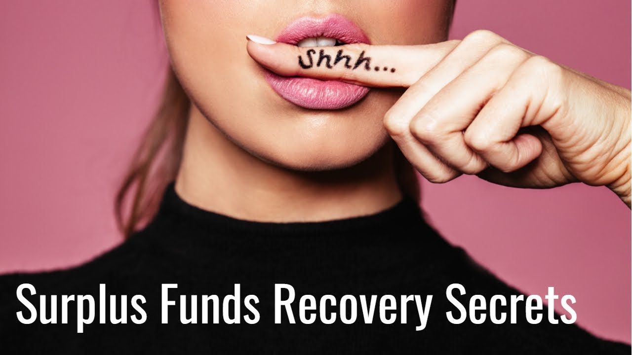2 Overage Recovery Secrets: profit Without Calling Claimants!!  ((re-submitted, sound is fixed))