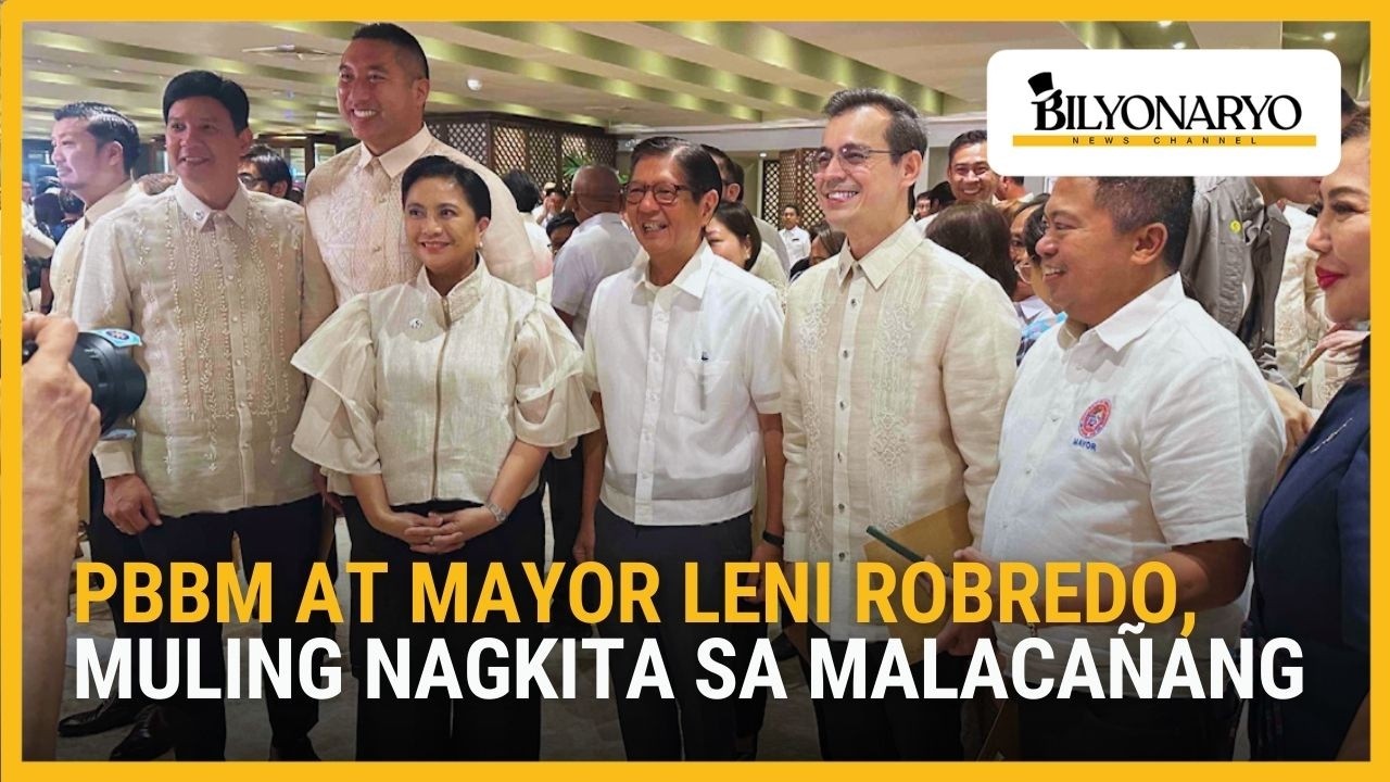 Pangulong Marcos at Mayor Leni Robredo, muling nagkita sa Malacañang para sa LGSF launch | Agenda