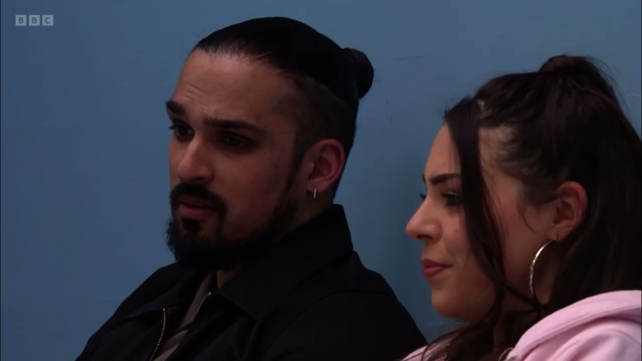 Eastenders Ravi asks priya to promise that this will never happen again scene