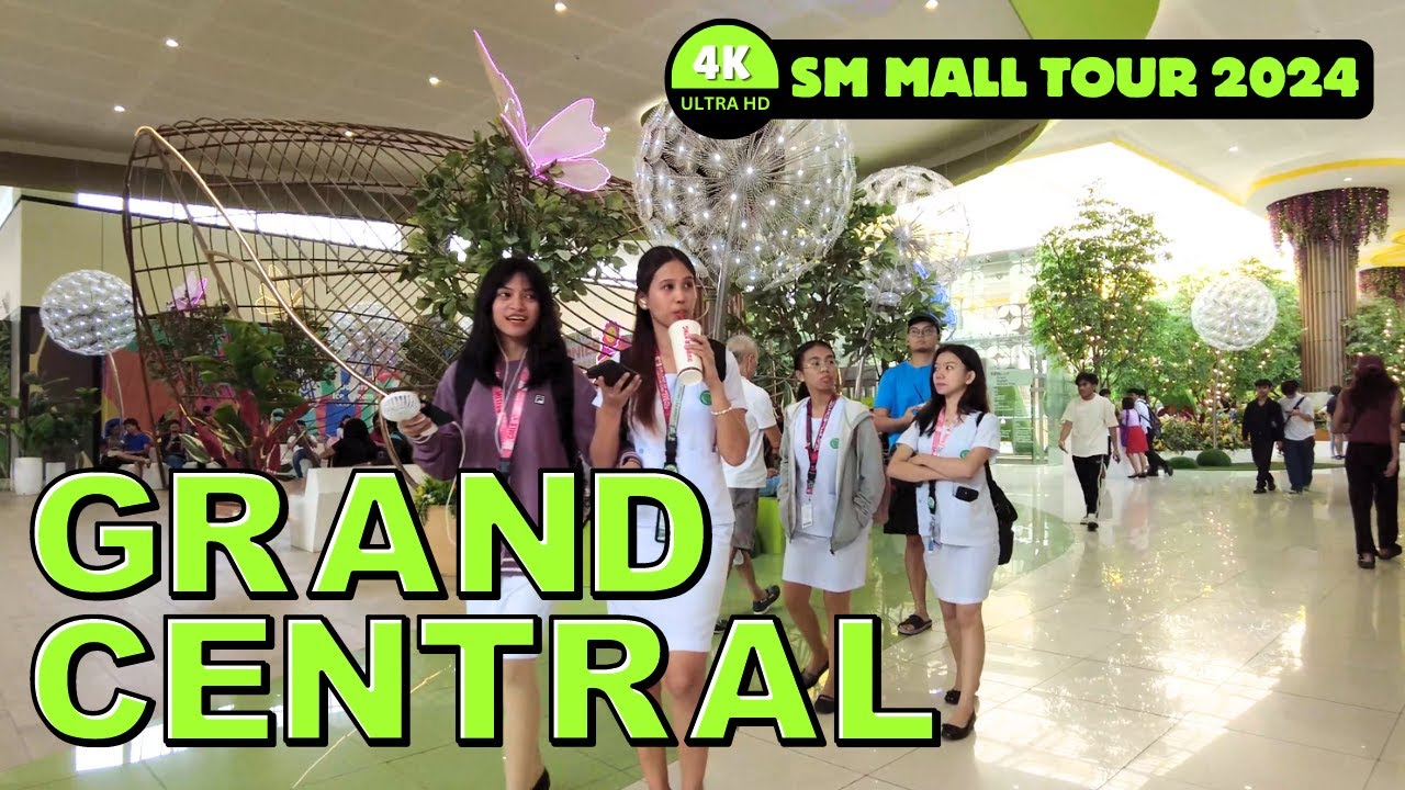 [4K] SM CITY GRAND CENTRAL MALL - BER MONTH MALL TOUR 2024