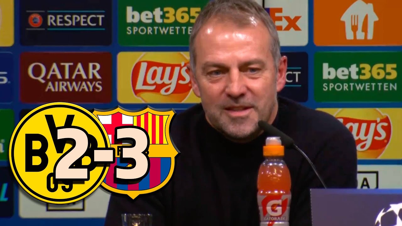 Rueda prensa HANSI FLICK: BORUSSIA DORTMUND 2-3 FC BARCELONA