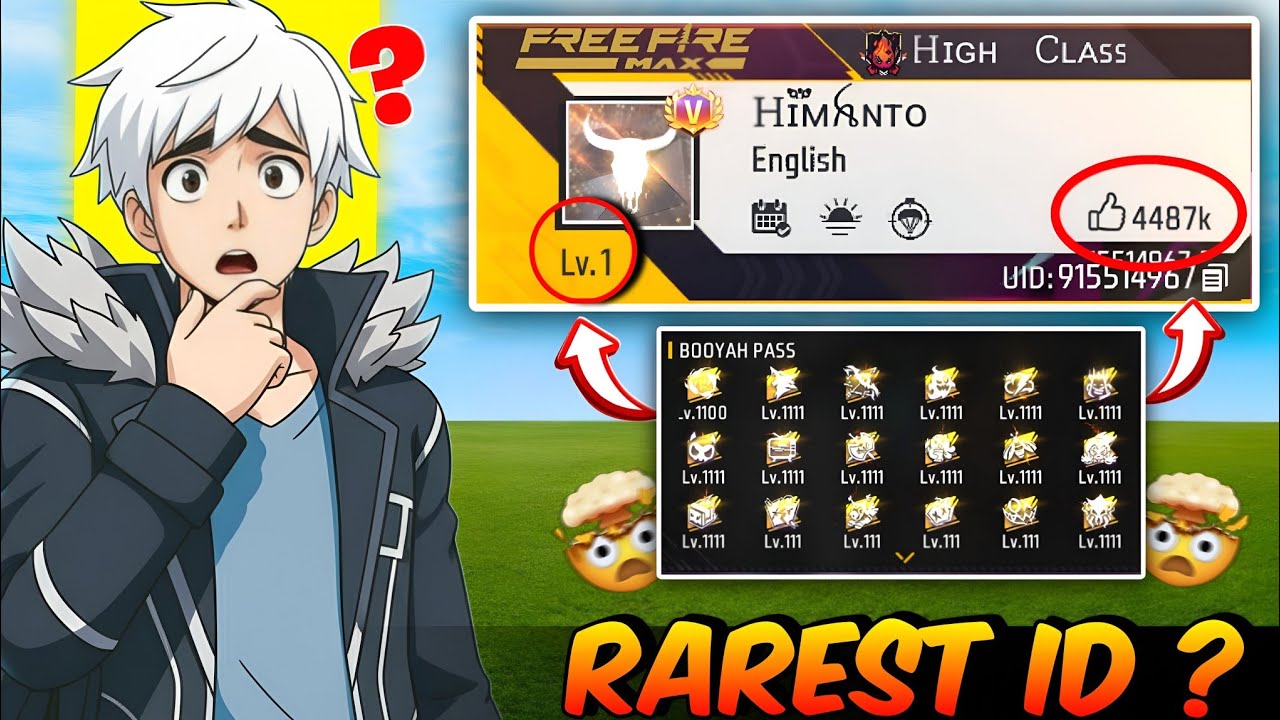 1 Level Account 1111 Badges 😲 99999K Likes 🤩 