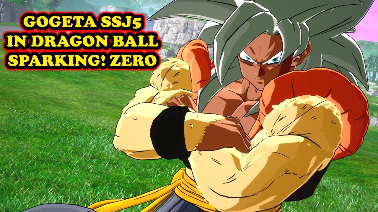 GOGETA SSJ5 IN DB SPARKING ZERO!!!! 🔥 Full Moveset & Skills [First PC MOD]