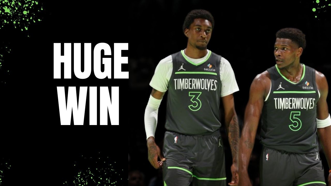 The Wolves Just Pulled Off A Statement Win...
