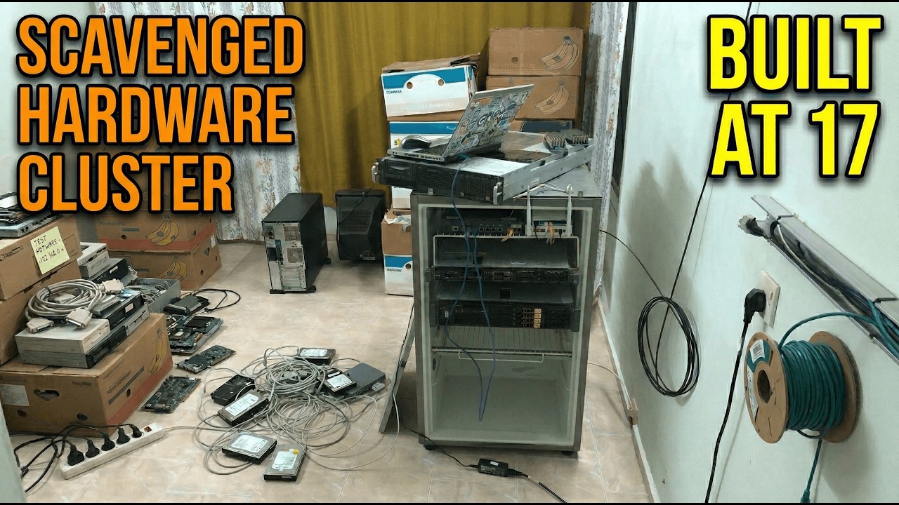 I Built a Secret Datacenter in My Garage (At 17)
