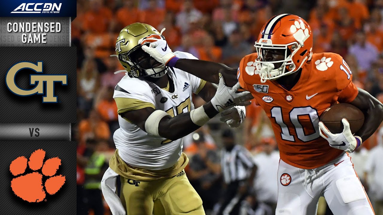 Georgia Tech vs. Clemson Condensed Game | 2019-20 ACC Football