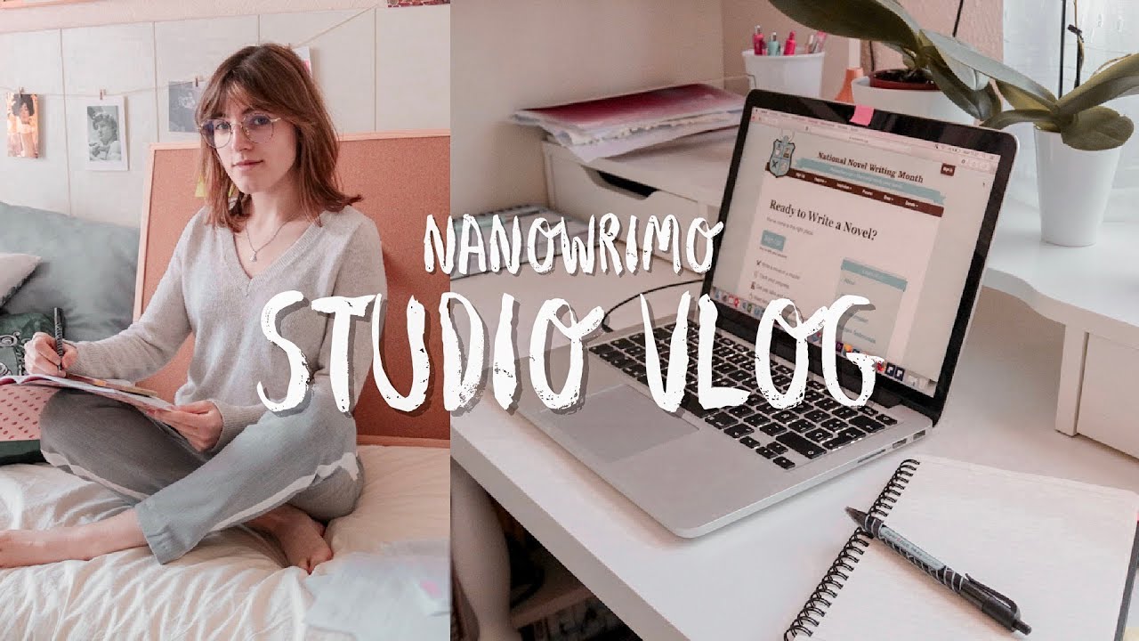 ¿50.000 palabras en un mes? Mi experiencia en Nanowrimo ✨ Studiovlog noviembre