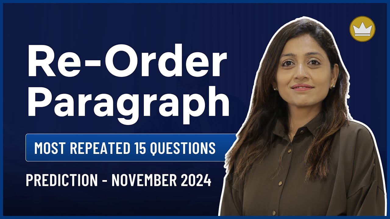 Re-Order Paragraph | Prediction Questions | November 2024 | PTE Reading | PTE with Tejal