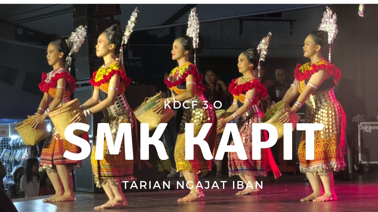 Tarian Iban | Kapit Dayak Cultural Festival 3.0 | SMK Kapit
