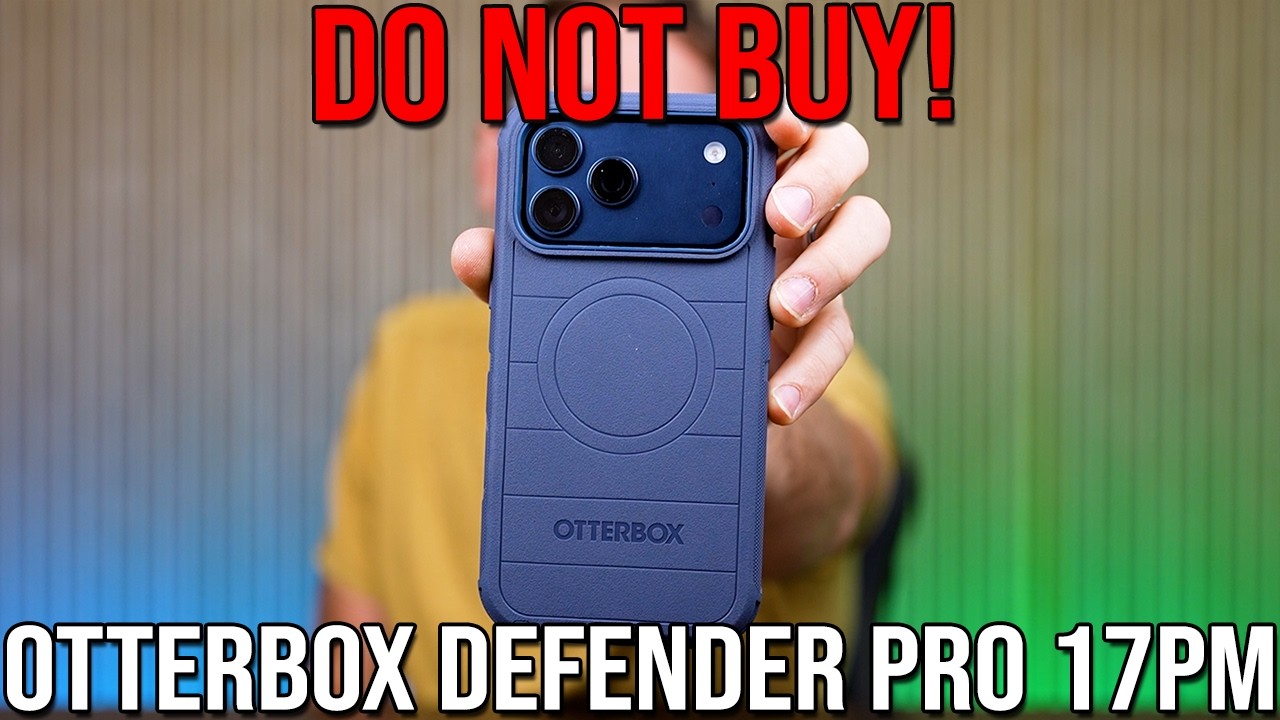 НЕ ПОКУПАЙТЕ! Otterbox Defender Pro для iPhone 17 Pro Max