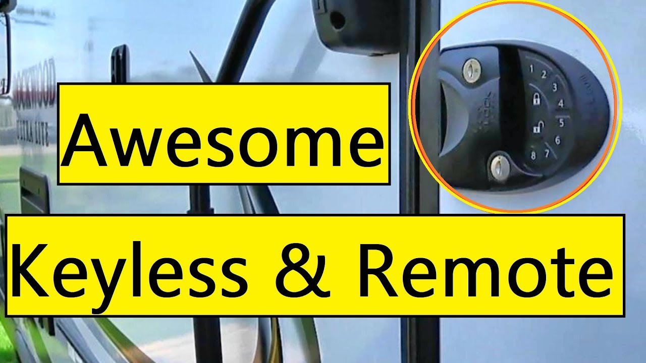 RV LOCK Wireless Keyless Door entry