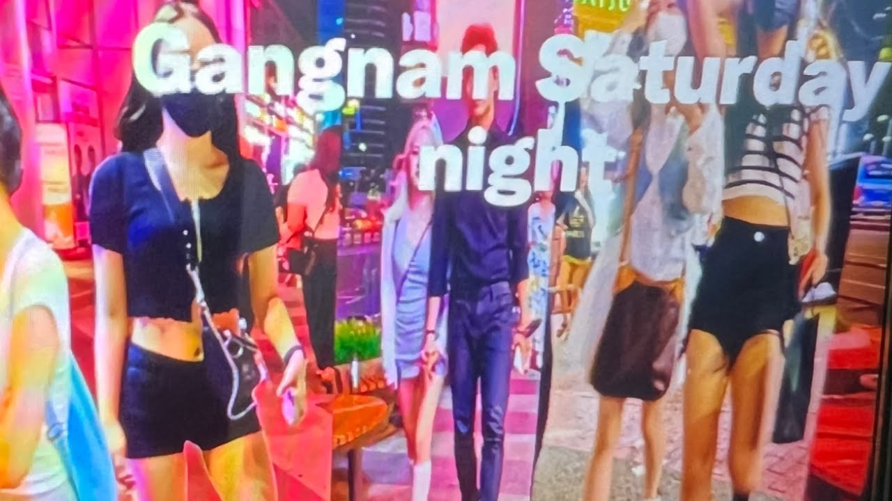 [koreawalk] Saturday night gangnam-beautiful street fashion