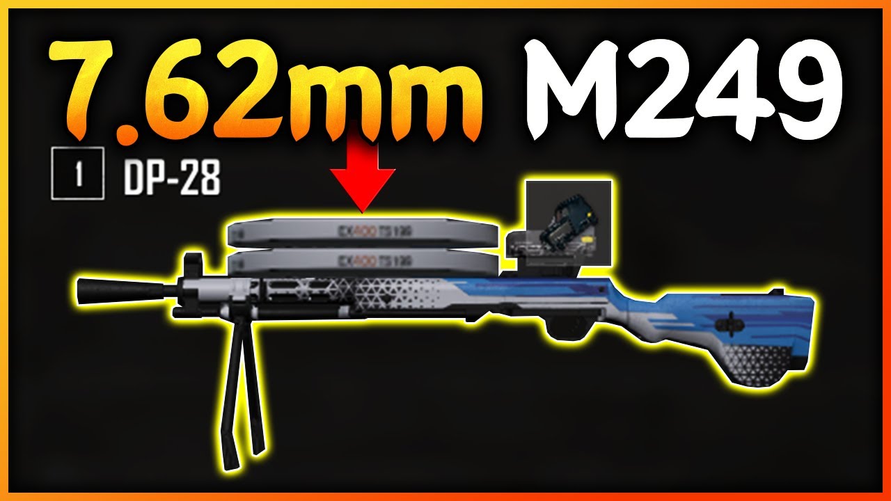 🔥DP-28이 100발이라면?! 7탄 M249 탄생ㅋㅋㅋㅋ (배틀그라운드-PUBG) [연다]