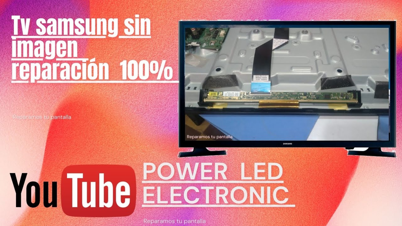 tv Samsung  sin imagen solución 100%