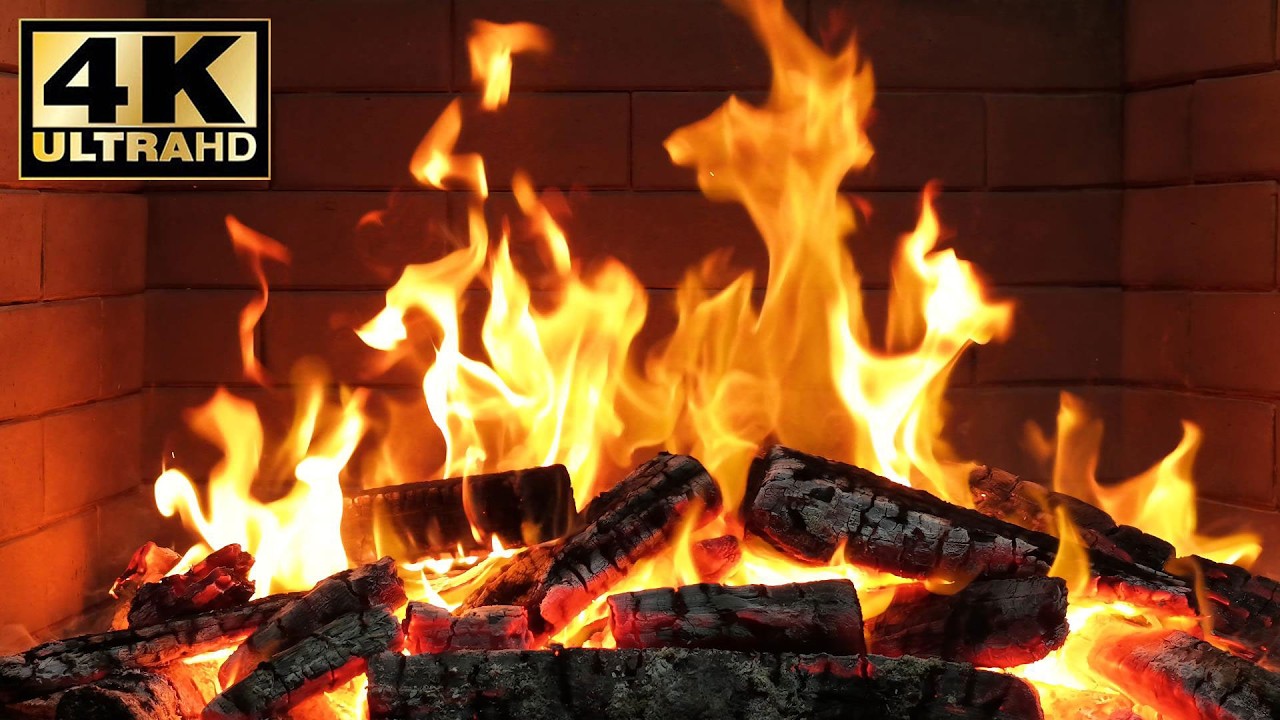 🔥 Rustic cabin fireplace retreat. Fireplace to warm the atmosphere in winter. Cozy fireplace sounds