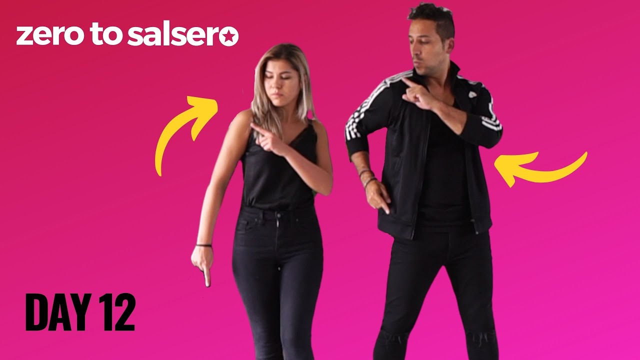 Salsa Body Movement | Weight Transfer ✅ | Day 12 | From Zero to Salsero in 30 days