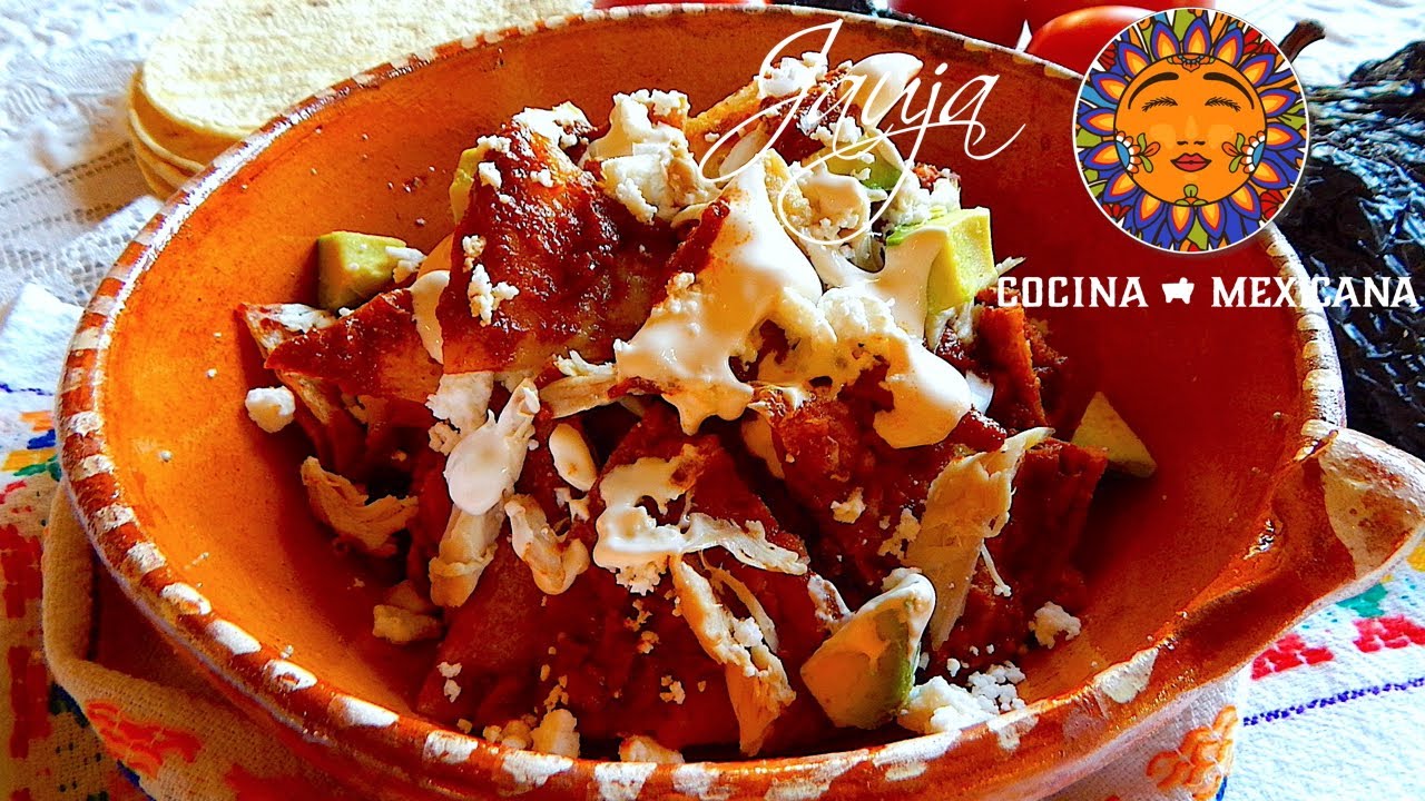 Chilaquiles con Pollo