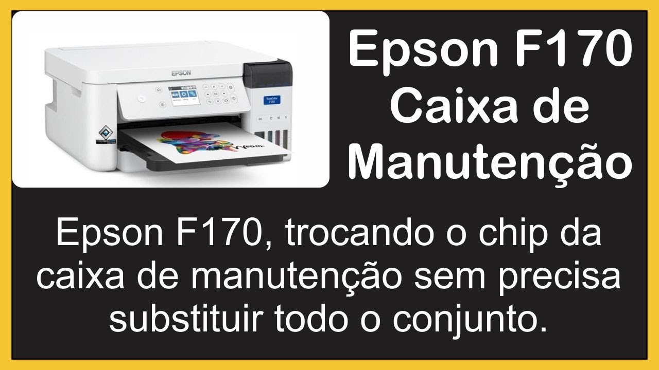 Caixa de manutenção Epson F170