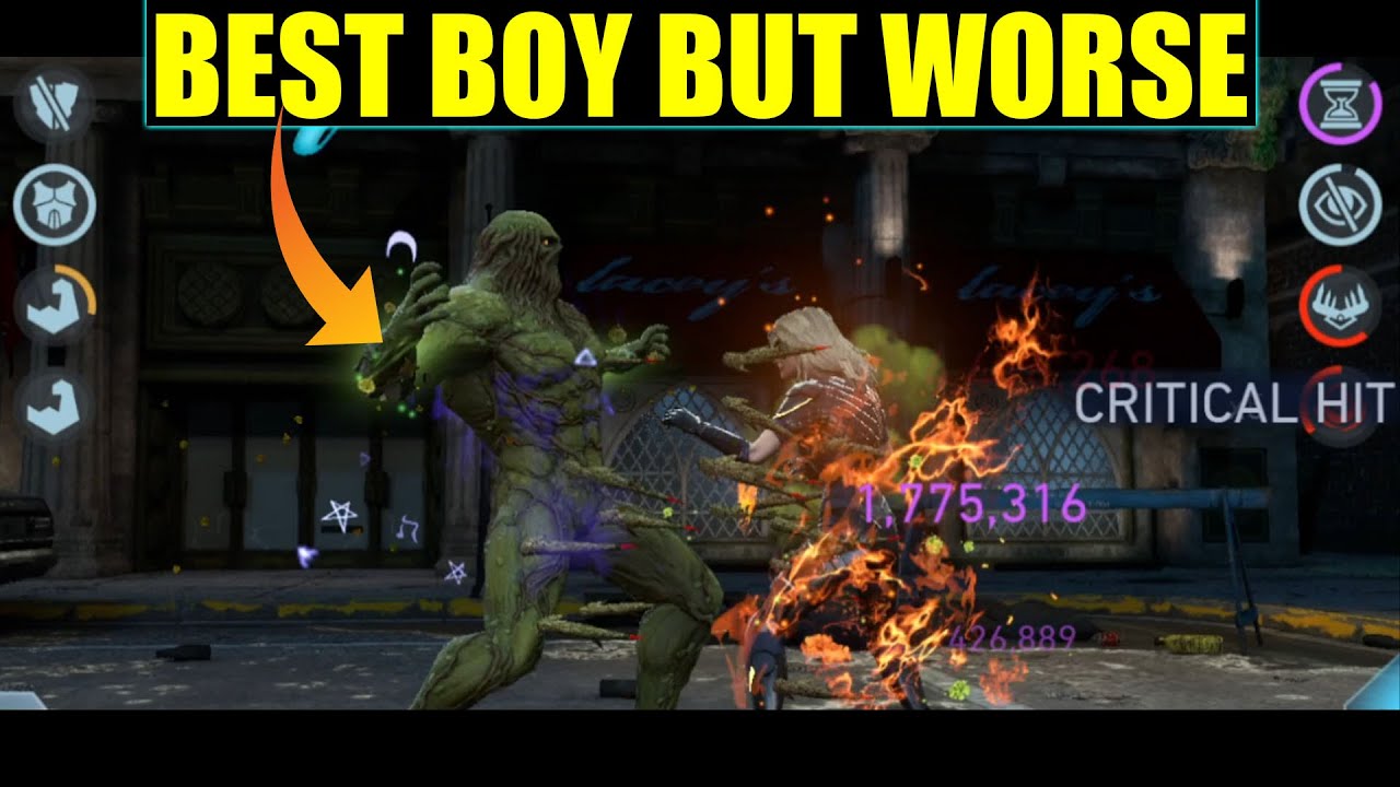 Elder Swamp Thing Is Literally Beast Boy (But A Lot Worse) Injustice 2 Mobile