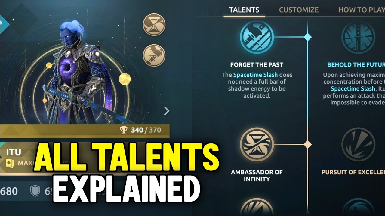 🔥 Itu’s ALL Unique Abilities & Talents Explained | Shadow Fight 4 Arena Guide