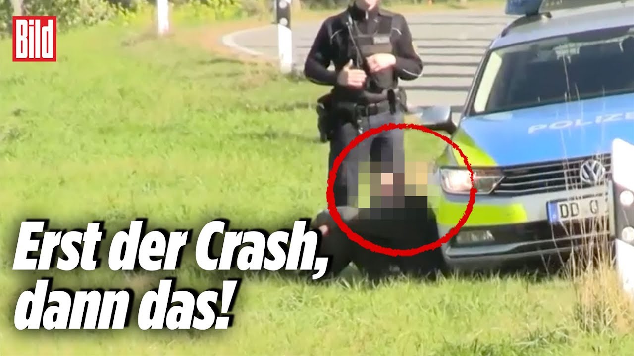 Audi-Fahrer flüchtet vor Polizisten, die gar nichts von ihm wollen