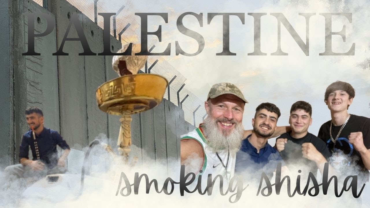 Smoking Shisha in Palestine