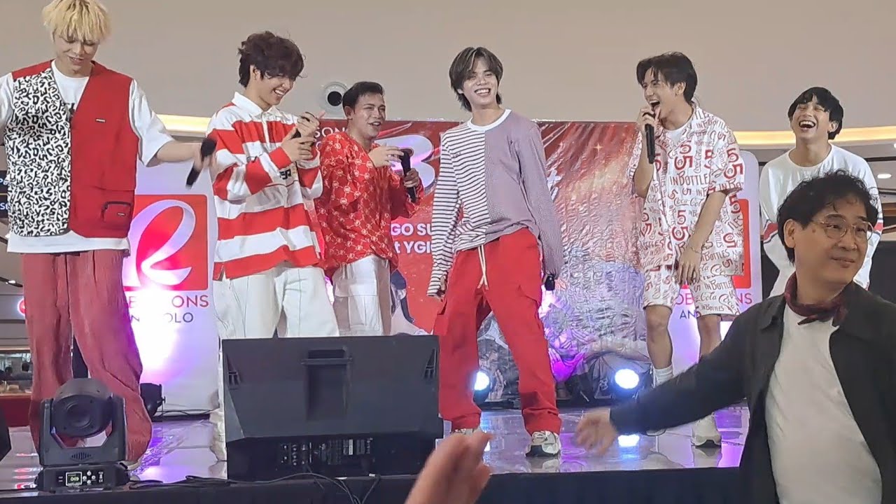 PLUUS with Tatang Robin doing Shining Star DC - WEGO SUM-ALL TOUR Robinsons Antipolo 11.18.23 fancam