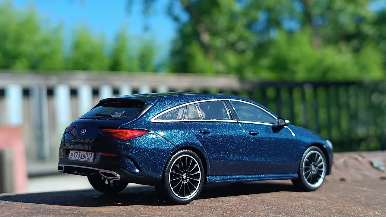 ОБЗОР МОДЕЛИ 1:43 MERCEDES CLA SHOOTING BRAKE.