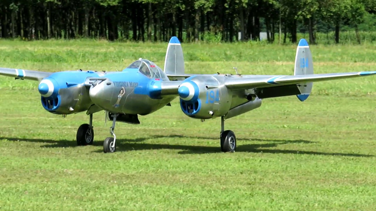 XXL AMAZING PLANS BUILT RC P-38 | Flight 2 | Ziroli P-38 Lightning