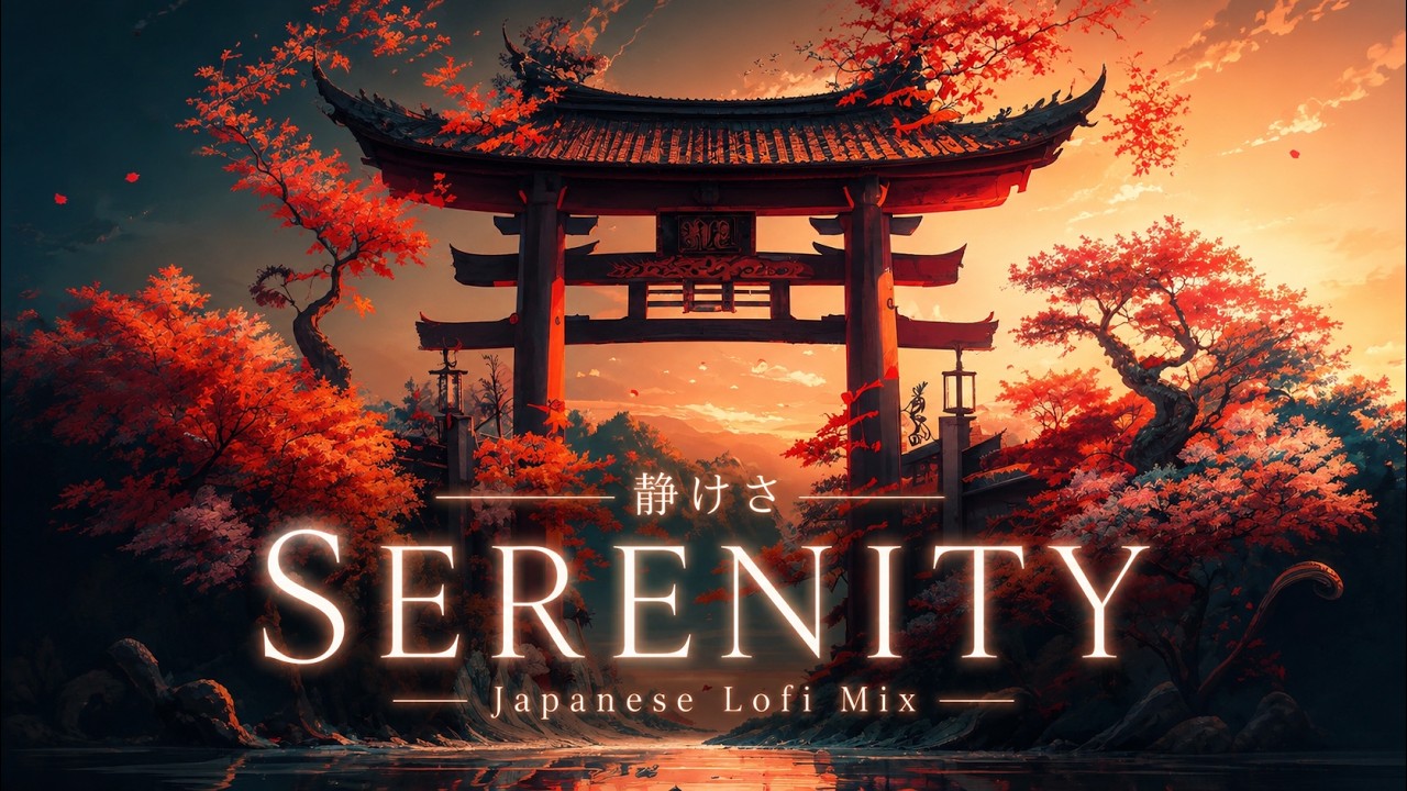 SERENITY ☯︎ Japanese LoFi HipHop Mix - Deebu Collection 静けさ