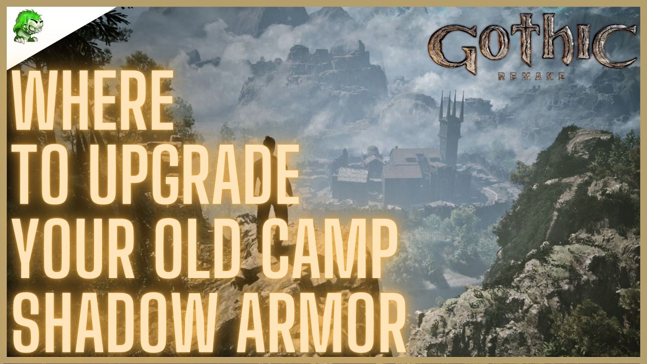 Gothic 1 Remake Where to Upgrade Your Old Camp Shadow Armor